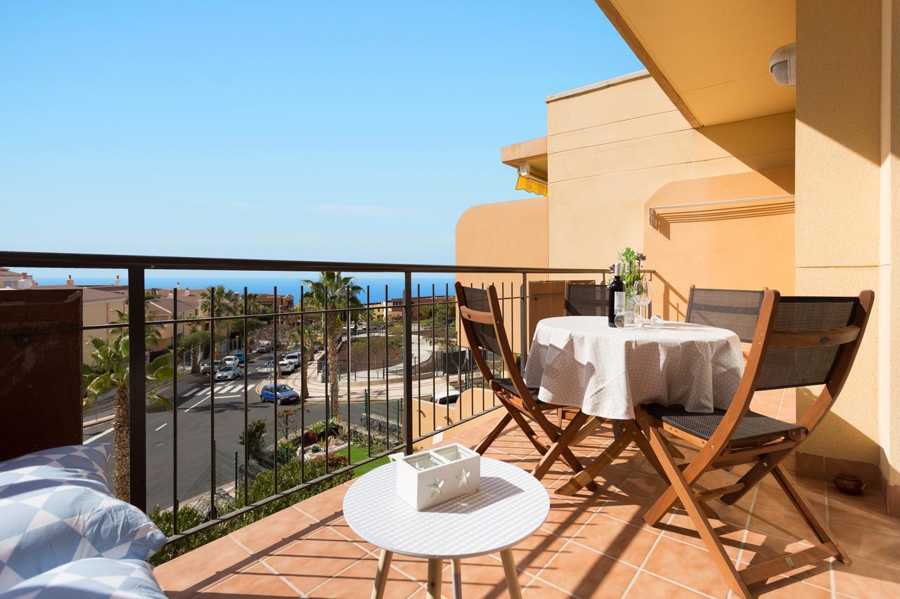 Апартаменты Adeje With Pool, Sea View And Free Wifi Адехе Экстерьер фото