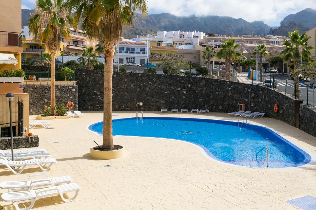 Апартаменты Adeje With Pool, Sea View And Free Wifi Адехе Экстерьер фото